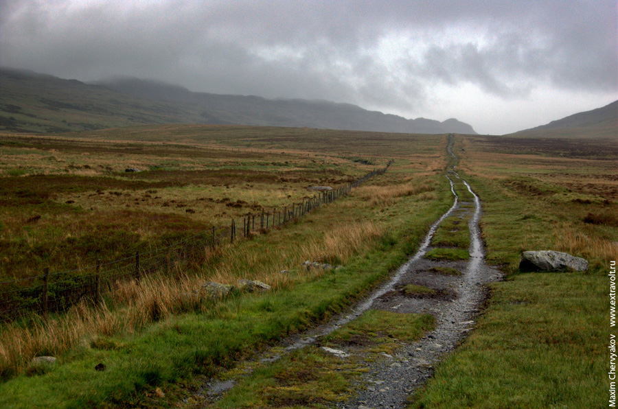 Сырой дождливый Уэльс